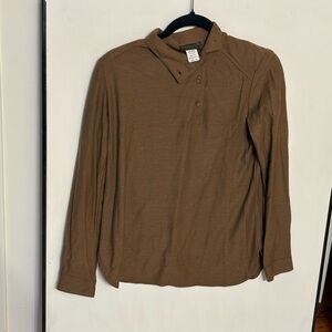 Vintage Norman Todd Wool Long Sleeve Shirt
